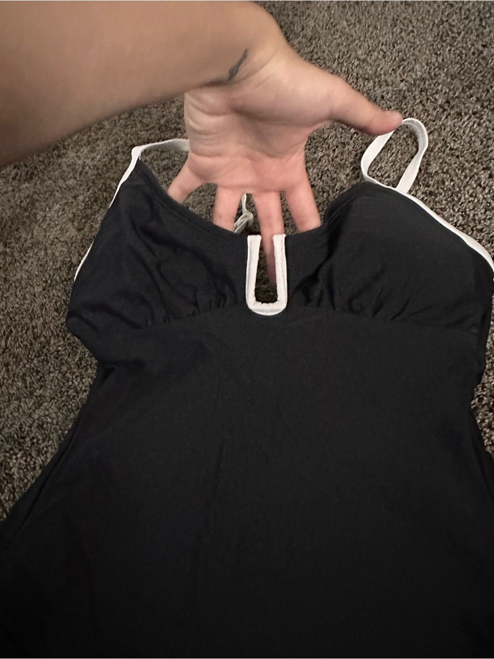 Shade & Shore Black Swimsuit Size Small 0519 - Picture 2 of 3